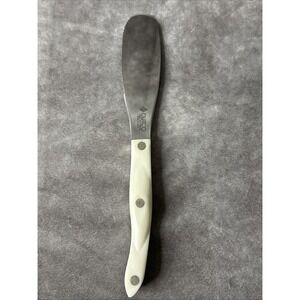 Cutco 1768 Spreader Serrated Edge White Pearl Handle